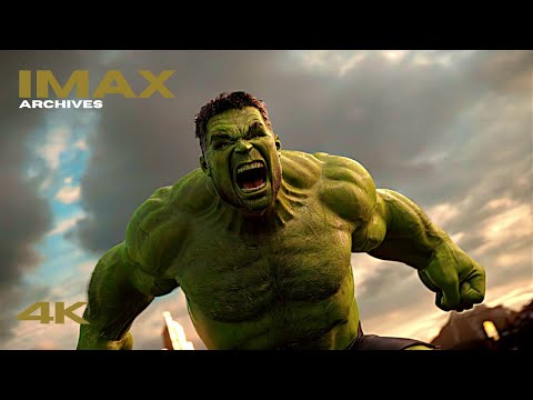 Hulk vs Fenris Wolf Scene | Thor: Ragnarok (2017) 4K 60fps IMAX Clip