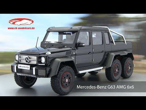AUTOart 1:18 Mercedes-Benz G63 AMG 6x6 year 2013 gloss black AUTOart 1:18 Mercedes-Benz G63 AMG 6x6 year 2013 gloss black