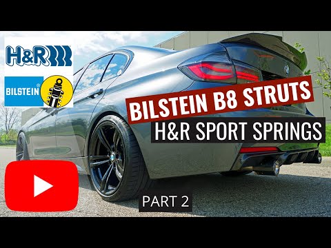 Bilstein B8 struts with H&R Sport Springs | PART2