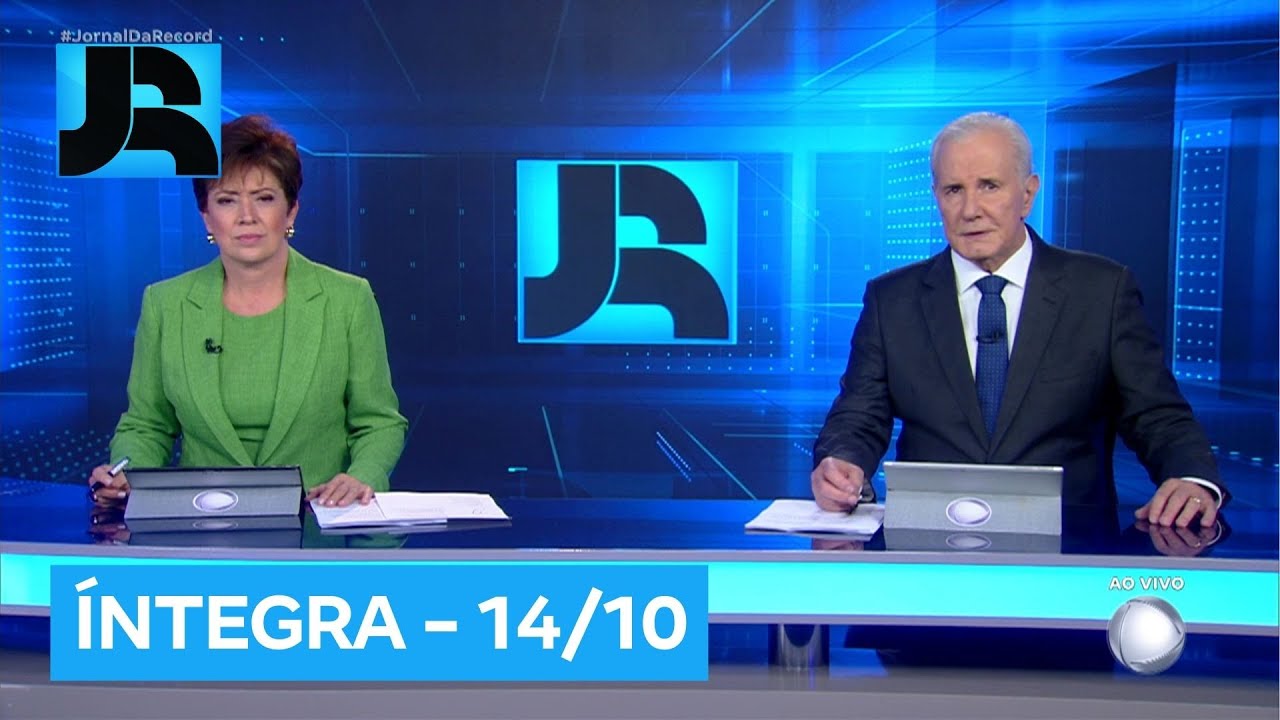 Assista à íntegra do Jornal da Record | 14/10/2024