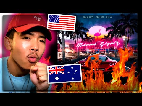 VIBES! 🔥 MIAMI NIGHTZ - ADAM RICCI, PROPH3T & NIDDY (Official Audio) (JM Group WA) REACTION! 🇦🇺
