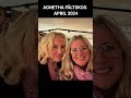 ABBA AGNETHA FALTSKOG APRIL 2024