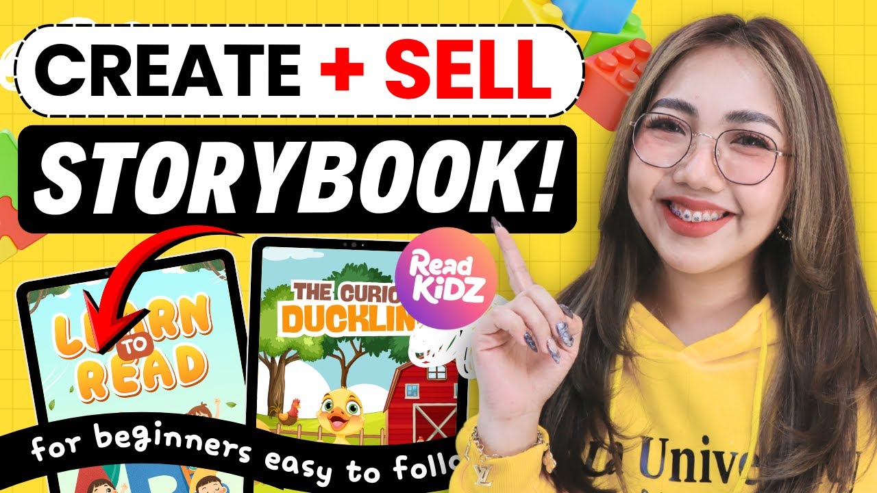 How to Create + Sell Children’s E-Book with ReadKidz (Step-by-Step Tutorial for Beginners)