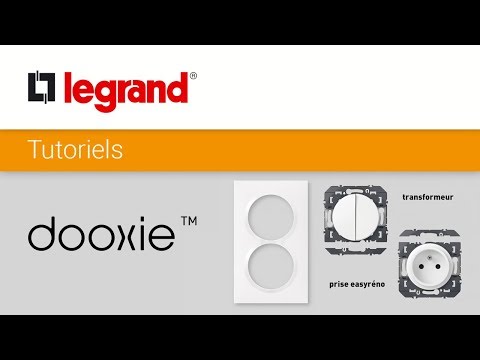 600325 Sortie de câble standard dooxie finition blanc