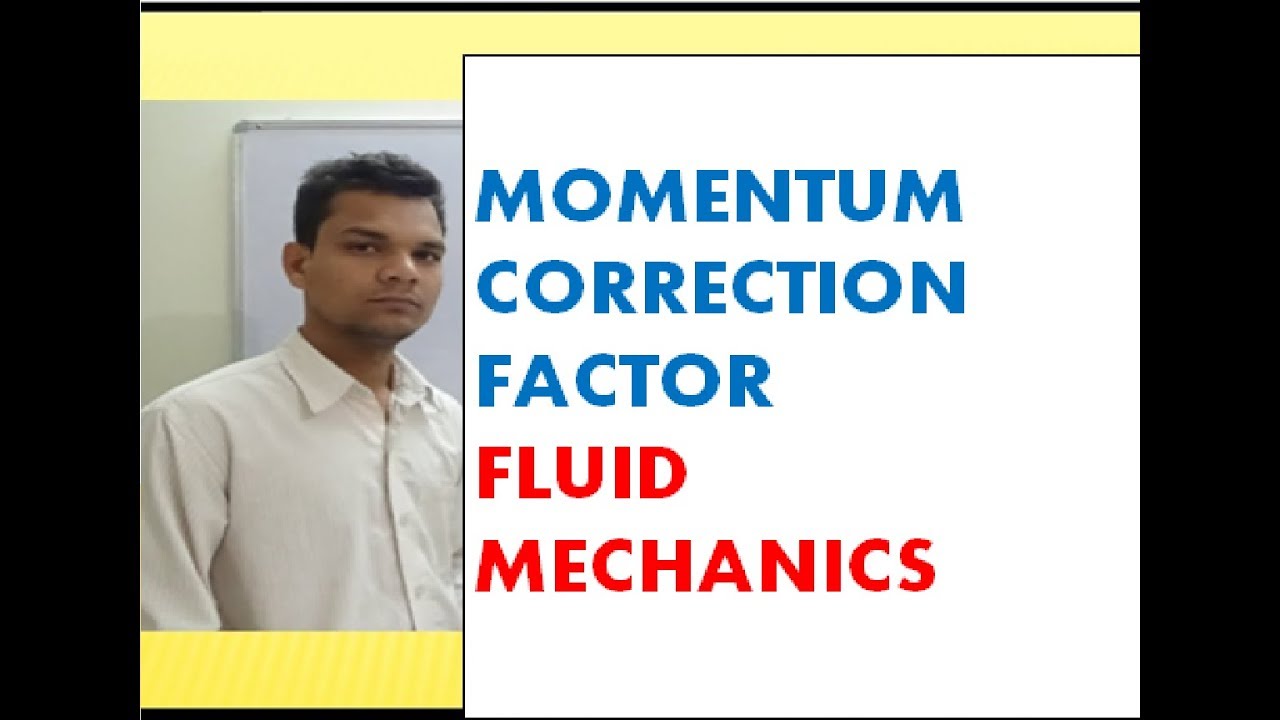 momentum correction factor