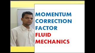 momentum correction factor
