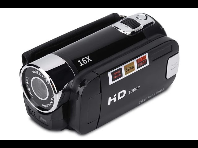 Vídeo relacionado con Cámara Digital KIMISS D90 con Luz de Relleno 1080P, 16MP, Pantalla Giratoria de 2,4 Pulgadas, Videocámara Grabadora de Vídeo HD con Zoom 16X (Rojo)