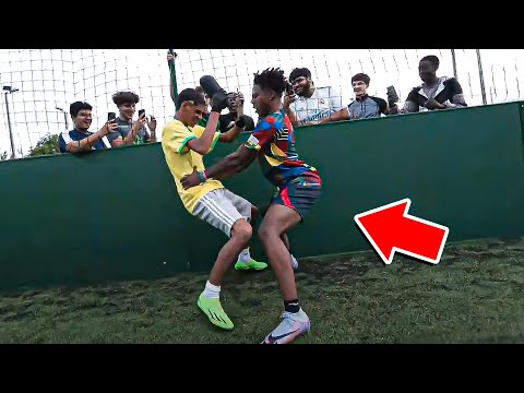 iShowSpeed *DANCES* with RECEBA..😂😂