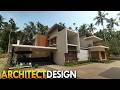 😲வேற மாரி வீடு! Architect Designed 4BHK House with Interior & Landscape Design Mano's Try Home Tour