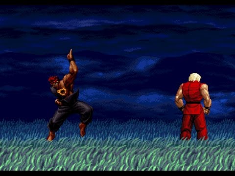 Evil Ken VS Evil Ryu