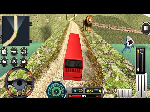 Uphill Offroad Bus Driving Simulator 2021 - Android Gameplay
