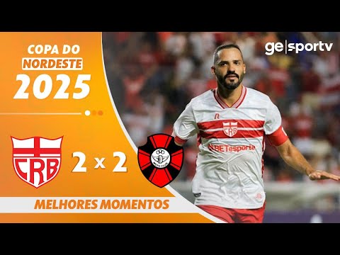Gols e lances de CRB x Moto Club
