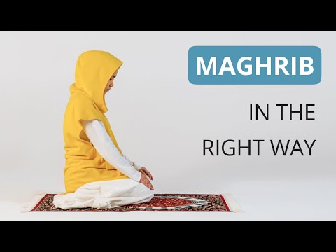 How to pray namaz for women | Maghrib prayer