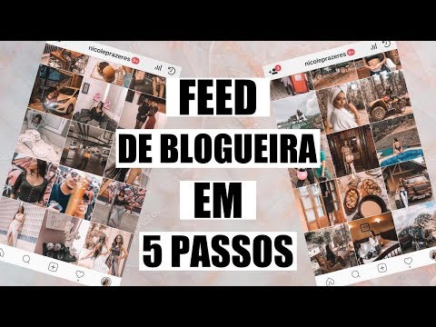 COMO TER FEED DE BLOGUEIRA EM 5 PASSOS! (CONSEGUI EM 1 SEMANA!)