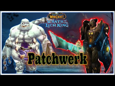 WOTLK Naxxramas 10 - Patchwerk - Protection Warrior POV [ Main Tank ]