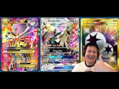 Psychic SILVALLY GX DECK Using Mega Mewtwo Y