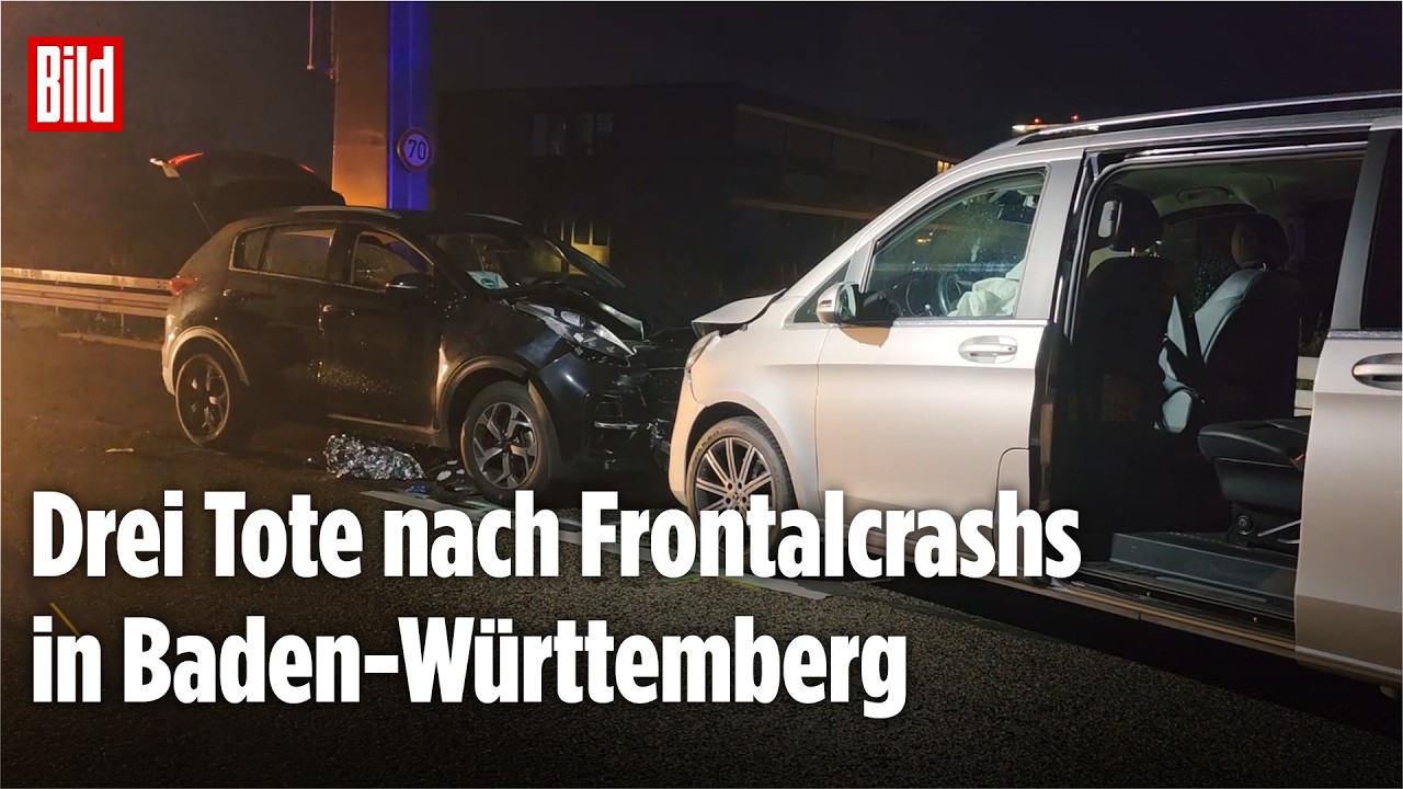 Tragisches Wochenende in Baden-Württemberg! Tödliche Unfälle auf B35 und B33 am Wochenende!