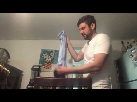 How To Wash And Dry A Dress Shirt Without An Iron Trick