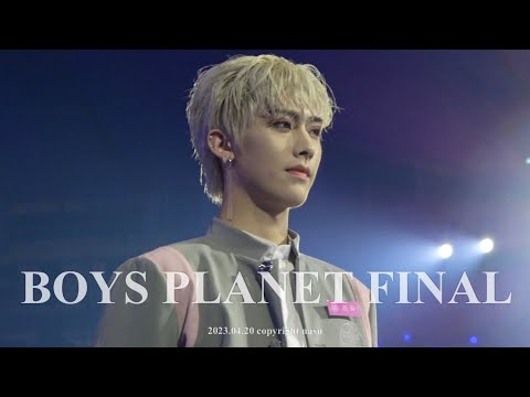 [4K] 230420 Boys Planet Final - RICKY fancam and All digest