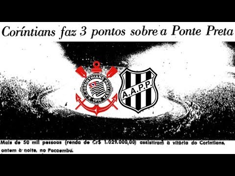 Corinthians 2 x 0 Ponte Preta - 11/18/1976