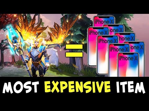 Most expensive and rare item in Dota 2