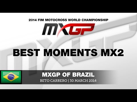 MXGP of Brazil 2014 MX2 Best Moments - Motocross