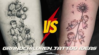 60+ Meaningful Grandchildren Tattoos You Need To See!