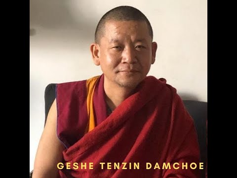 How to deal with loneliness & find purpose. Buddhism and science with Geshe Tenzin Damchoe, Paris