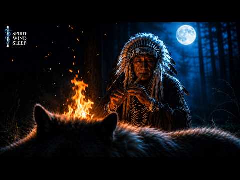 Fall Asleep in 5 Minutes | Native American Flute Music by Fire (3 Hours)