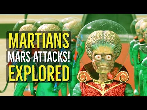 Martians (LITTLE GREEN MEN) Mars Attacks! Explored