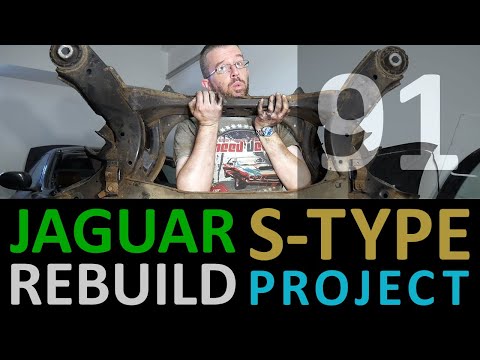 Jaguar S-Type Restoration [91] REAR SUBFRAME Removal [2021-09-05]