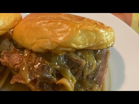 OLD SCHOOL BRAISED HOT ROAST BEEF SANDWICH (THE BEST...