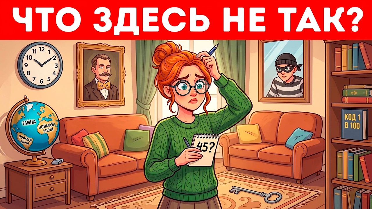 Лишь 1 из 100 человек сможет разгадать эти 45 загадок