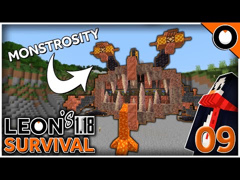 The WEIRDEST Build I've Ever Made... ~ Let's Play Minecraft 1.18 Survival #9