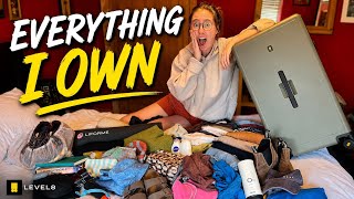 Everything I have as a full-time traveler 💛 LEVEL8 Collab