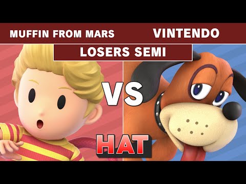 HAT 62 - Muffin From Mars (Lucas) vs Vintendo (Duck Hunt) - Losers Semis - Smash Ultimate