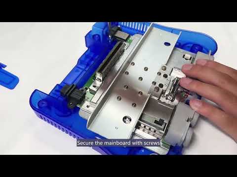How to full replace Housing Case Clear Shell Cover Kit For Nintendo 64