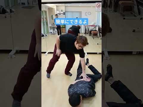 【護身術】簡単に相手をなげれるよ。 #女性護身術 #護身術#護身