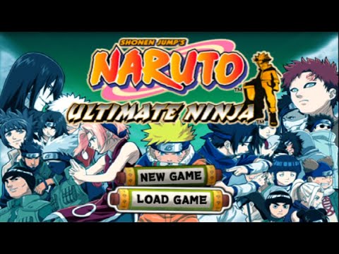 Naruto: Ultimate Ninja Cutscenes (PS2 Edition) Game Movie 1080p HD