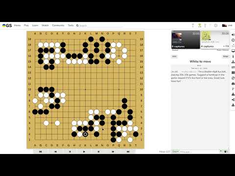 Road to 10 kyu at OGS: How to beat amybot DDK?