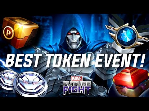 [MFF] ARMOR WAR 3099 TOKEN EVENT IS THE BEST! Insane Crystal Spending Event! Marvel Future Fight