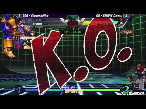 19 - DojosportsW3 UMvC3 - BBG vs DR - Chocomuffins vs SRKUW|Darryn