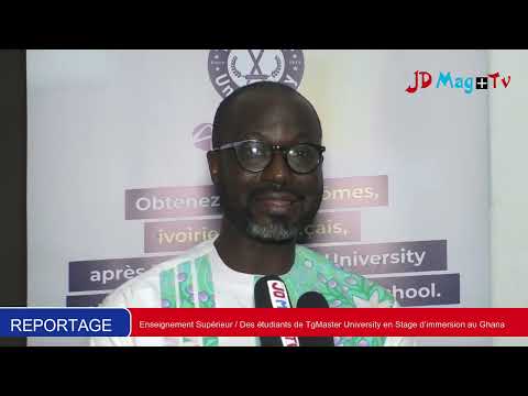 Enseignement Supérieur / Des étudiants de TG Master University en Stage d’immersion au Ghana