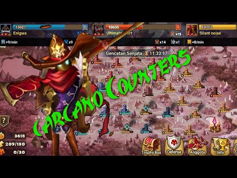 Summoners War : Carcano Counters