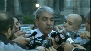 31 de MAR. Aníbal Fernández se refirió al paro nacional que se lleva a cabo.