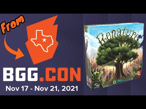 Renature - Quick Gamer Thoughts From BGG Con 2021