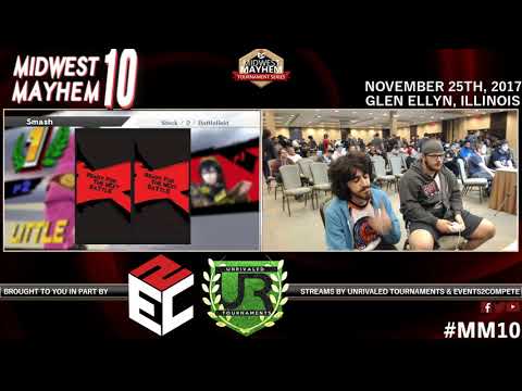 Midwest Mayhem 10 SINGLES POOLS: Team Ace l P.mari (Lucina, Fox) vs. oS l Cagt (Little Mac)