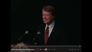 Jimmy Carter's speech at APHA's 1976 Annual Meeting & Expo