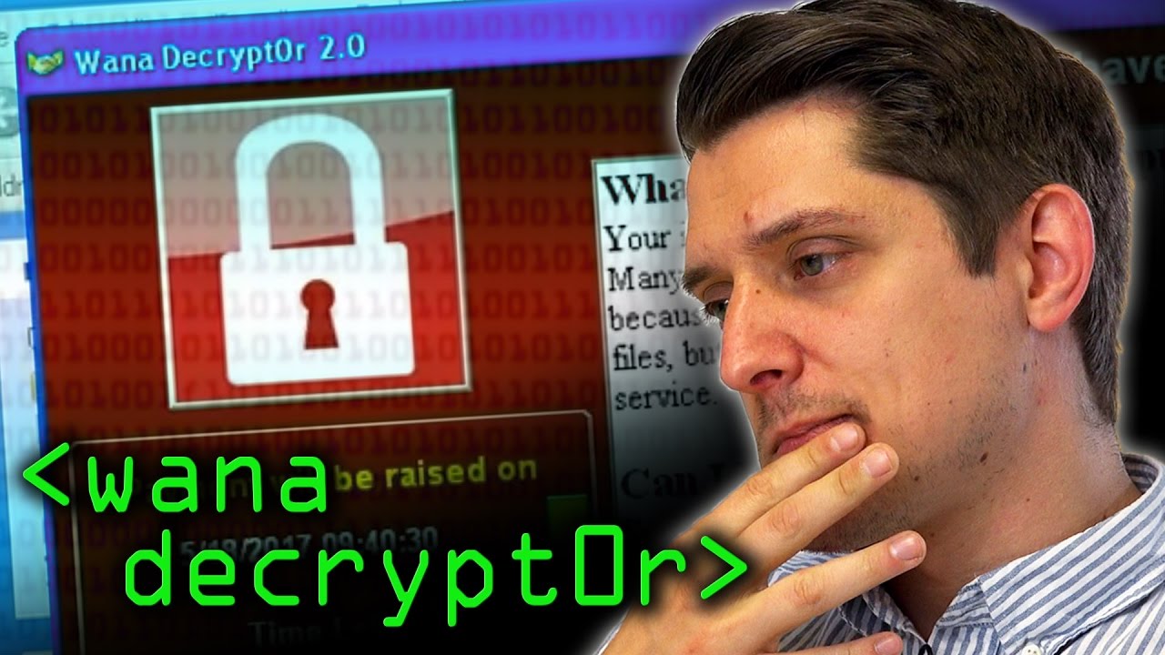 Wana Decrypt0r (Wanacry Ransomware) - Computerphile