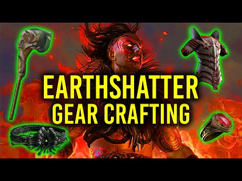 How to Craft all of the Gear for Earthshatter Berserker, 3.27 Keepers League